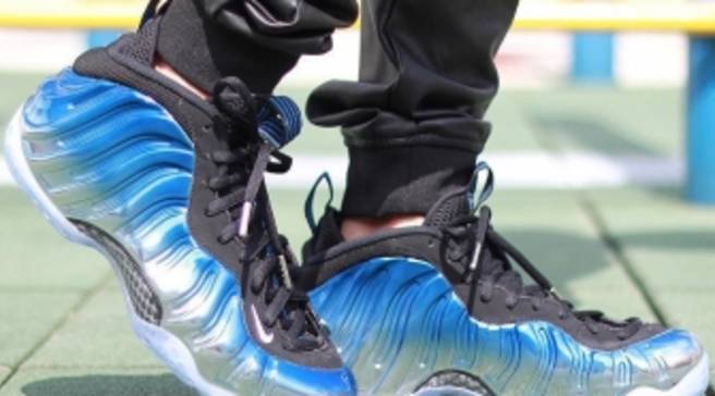 foamposite metallic blue