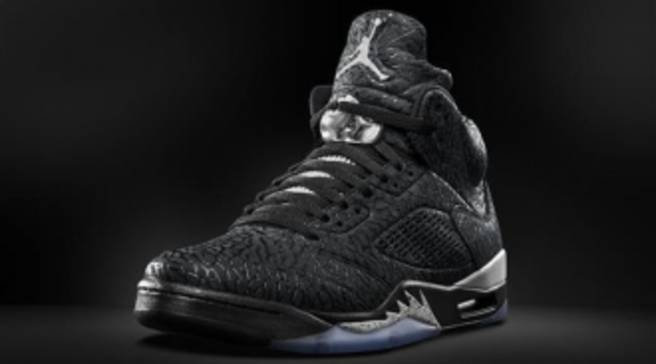 jordan 5 retro 3lab5 black silver