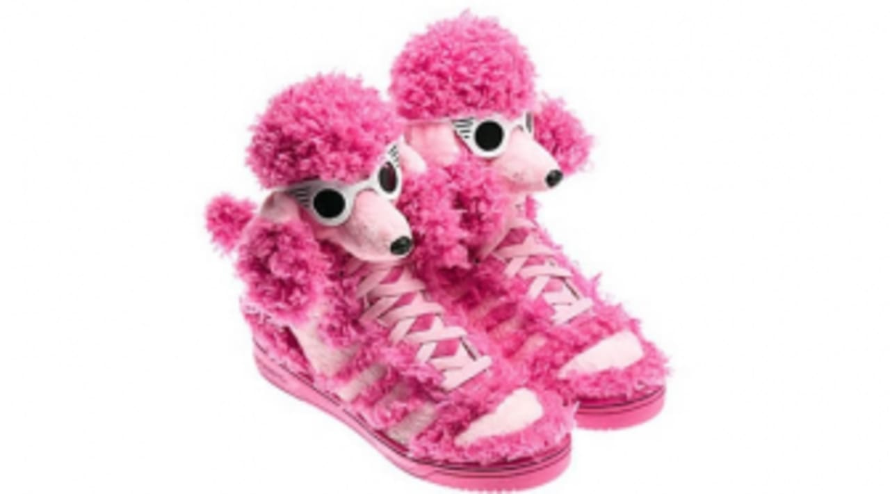 adidas pink poodle shoes