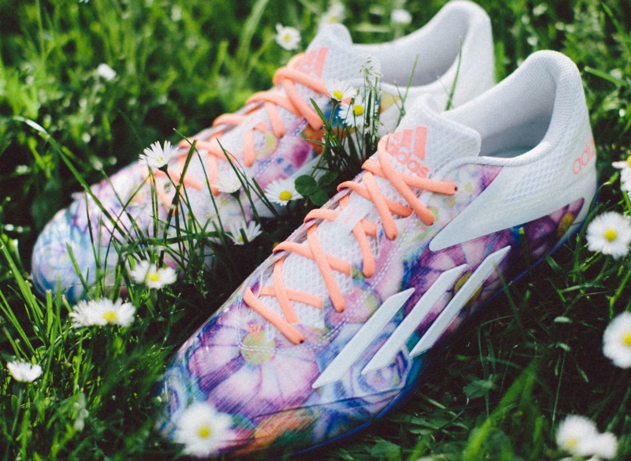 adidas floral cleats