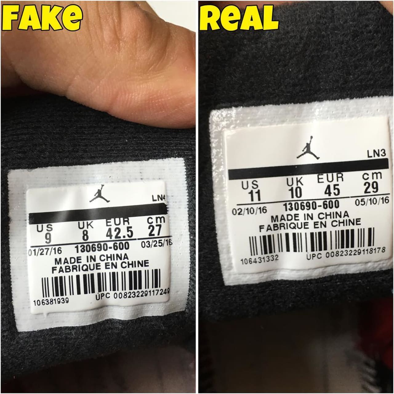Air Jordan Xii 12 Gym Red Real Fake Legit Check Sole Collector