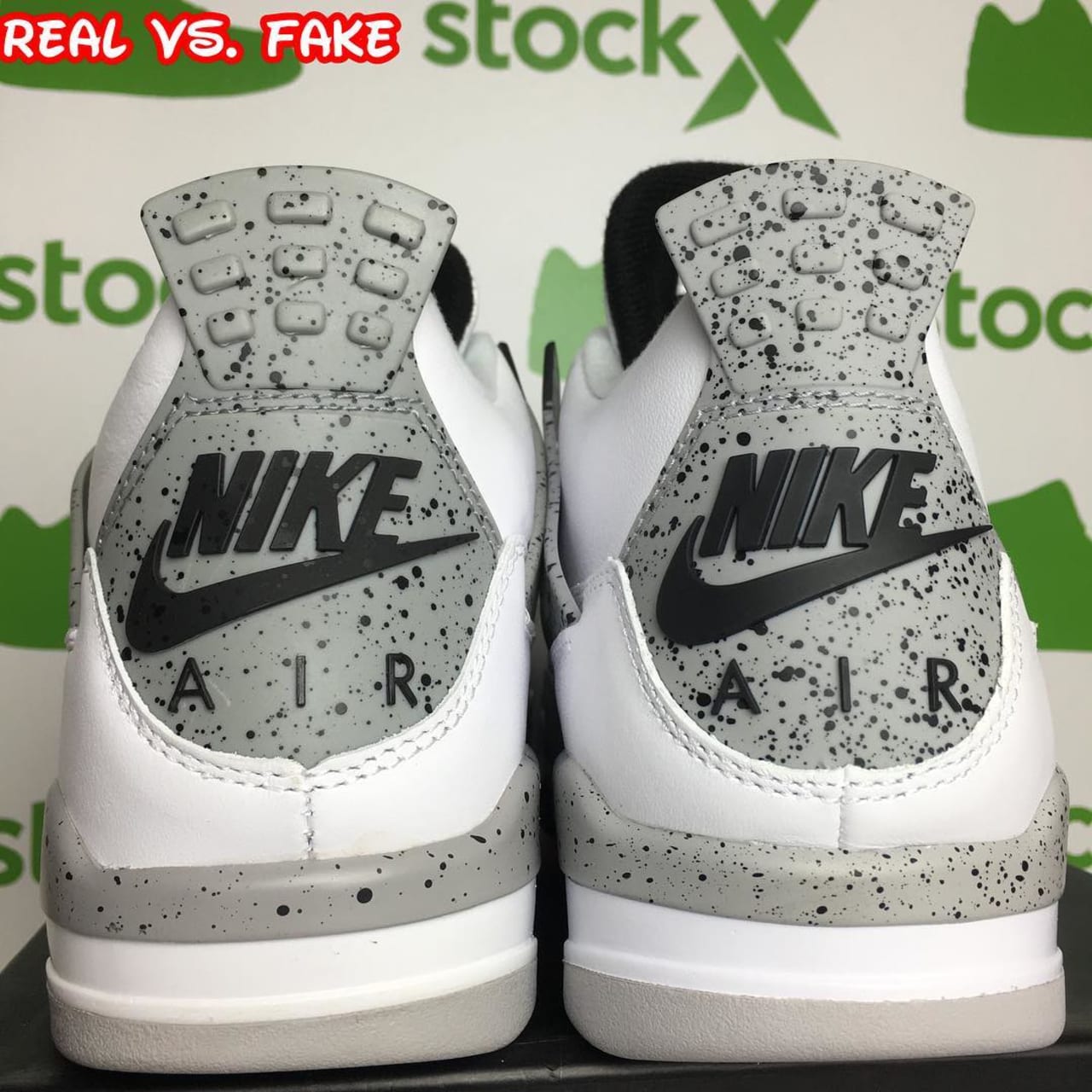 how to tell if jordan 4s are fake