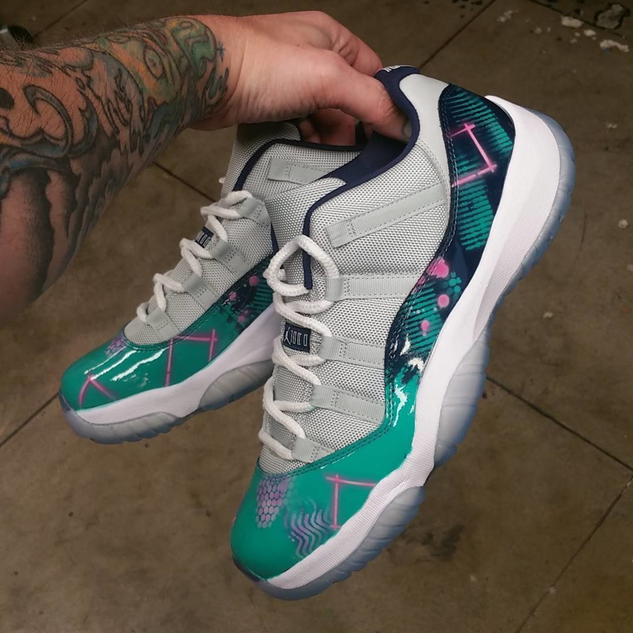 customize jordan 11