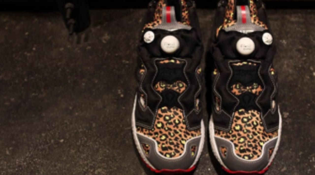 reebok insta pump fury leopard