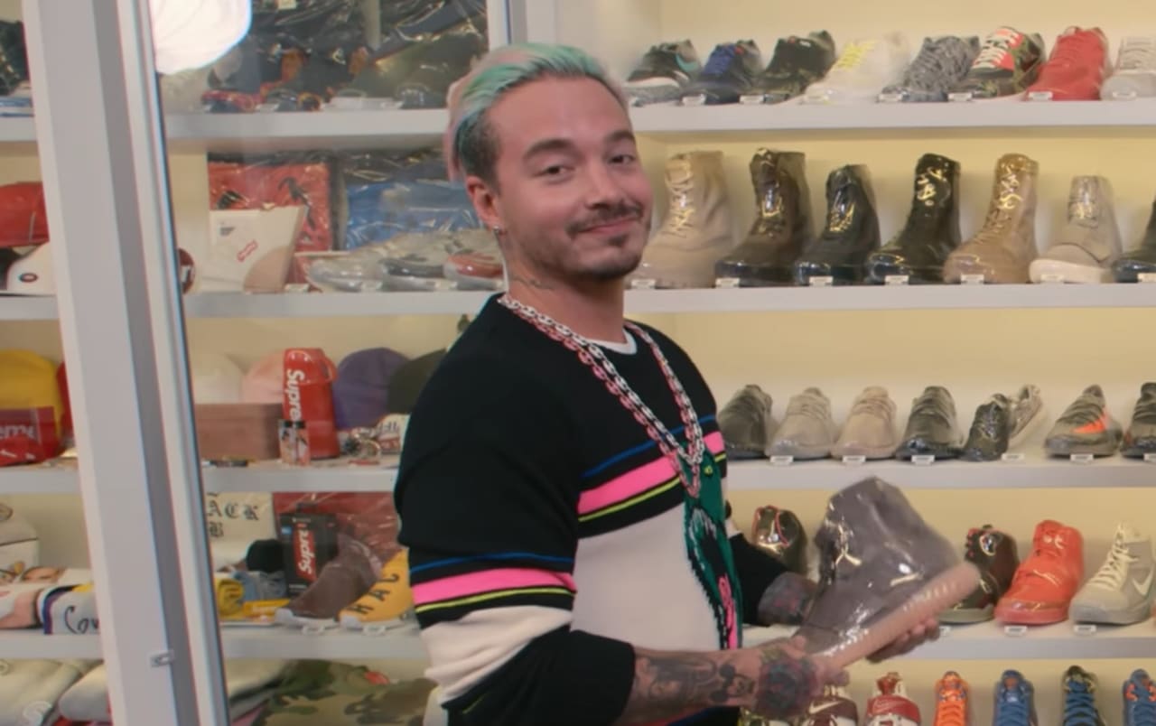 j balvin yeezys