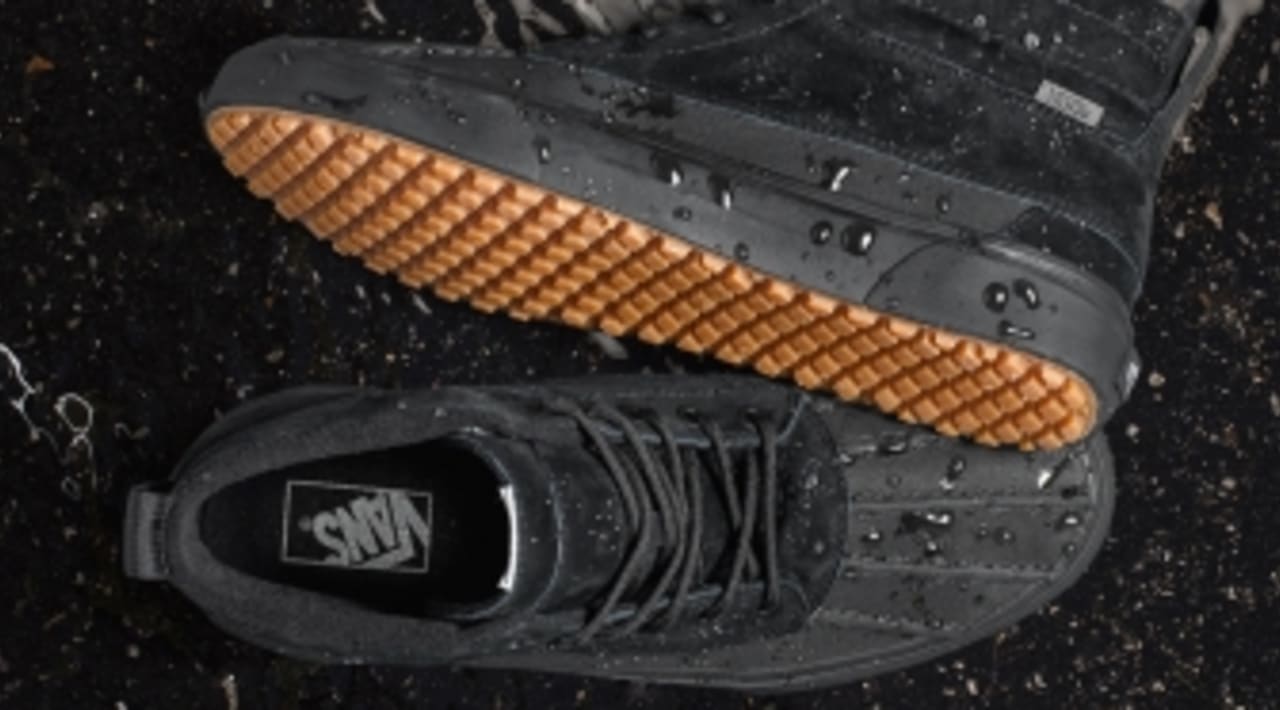 vans water resistant shoes