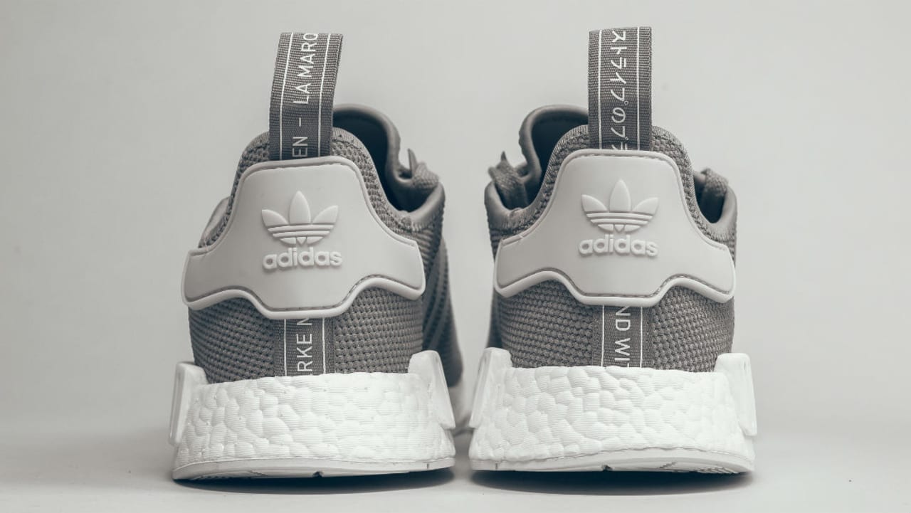 adidas nmd grey and white