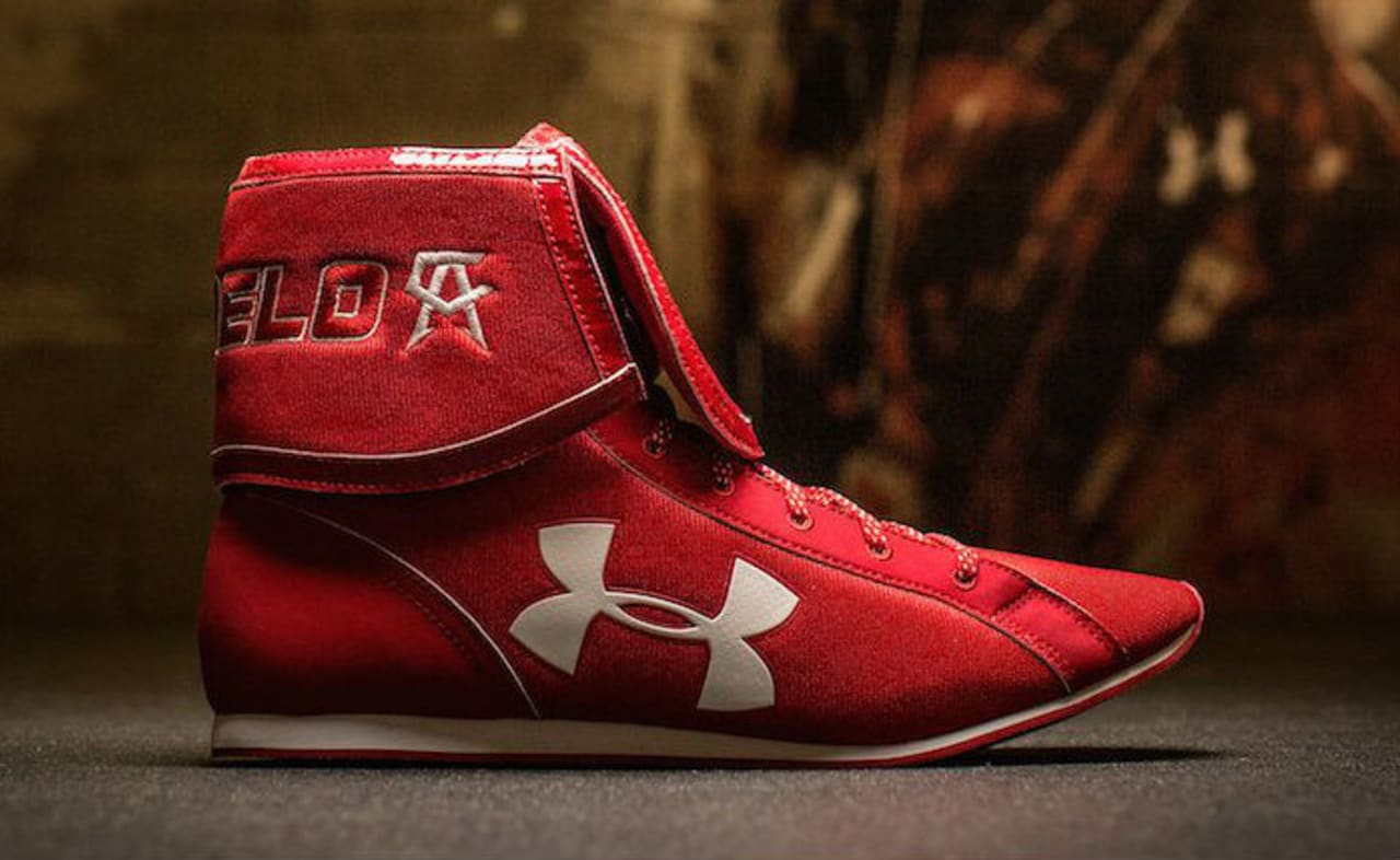 Canelo Alvarez's Under Armour Boxing Boots for Amir Khan | Sole Collector