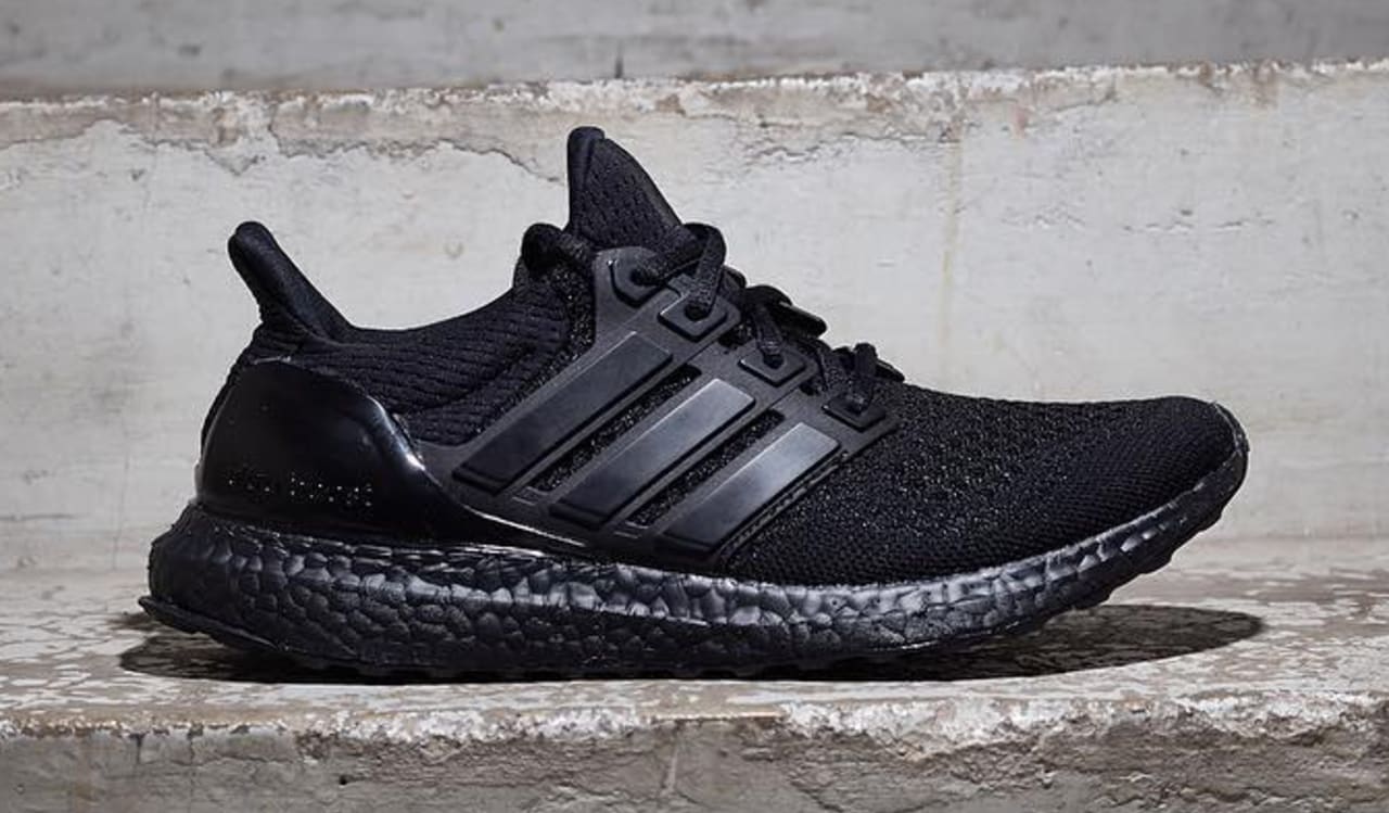 ultraboost with black sole