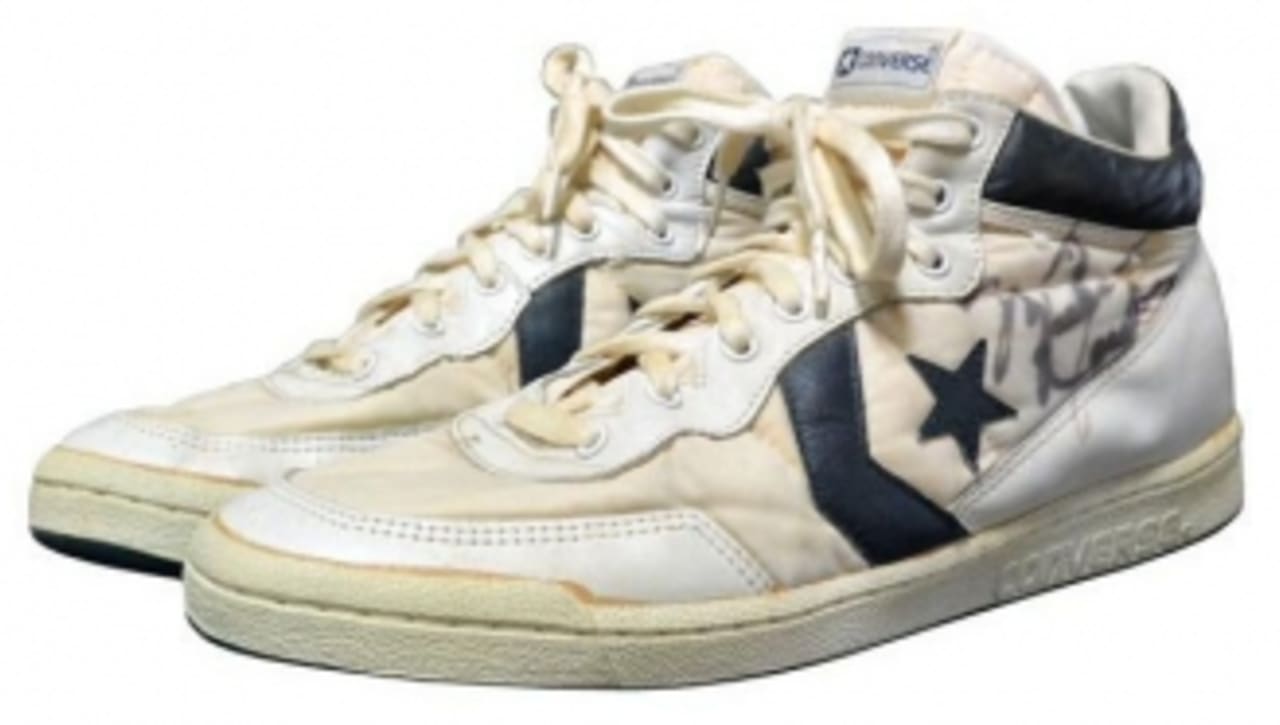 Michael Jordan's Converse Shoes from 1984 Olympic Gold Medal Game to Hit  Auction Block | Sole Collector