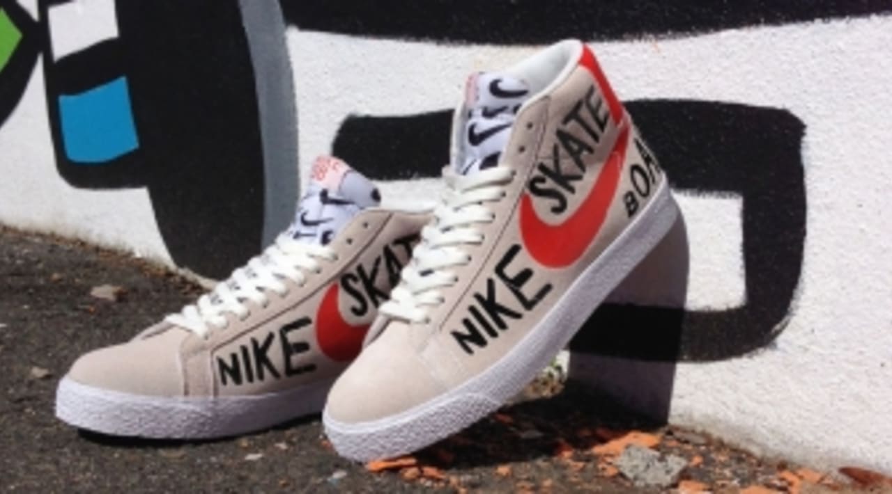 Nike SB Let an Artist Draw All Over the Blazer | Sole Collector