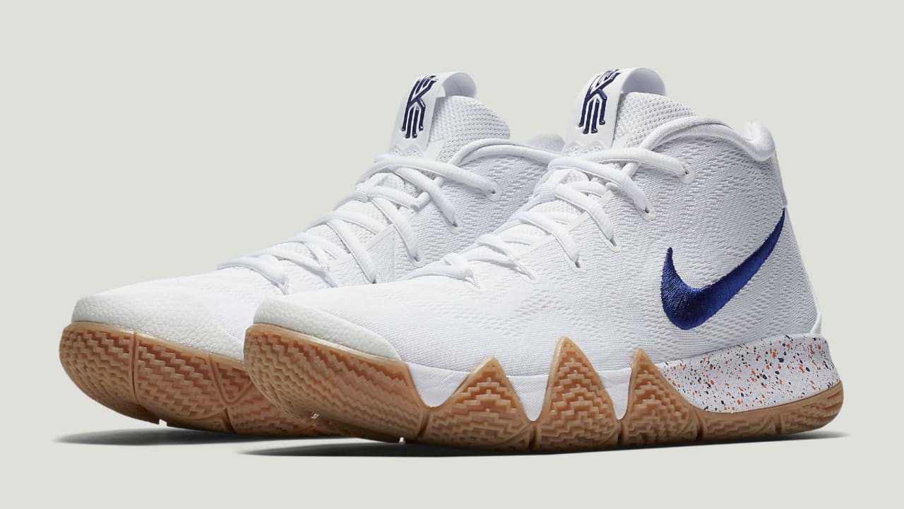 kyrie 4 white gum
