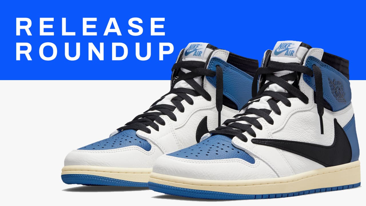 Sneaker Releases 7/27/21: Travis Scott x Fragment AJ1, Nike Dunks 