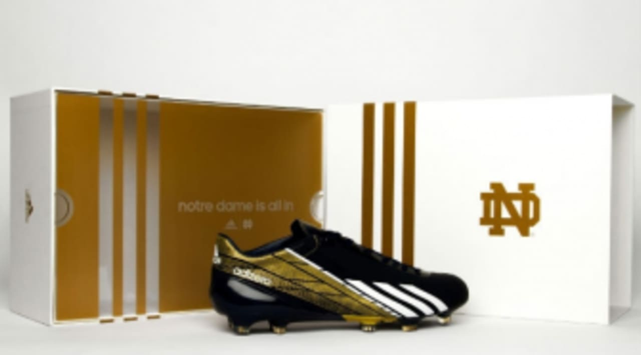 custom notre dame shoes