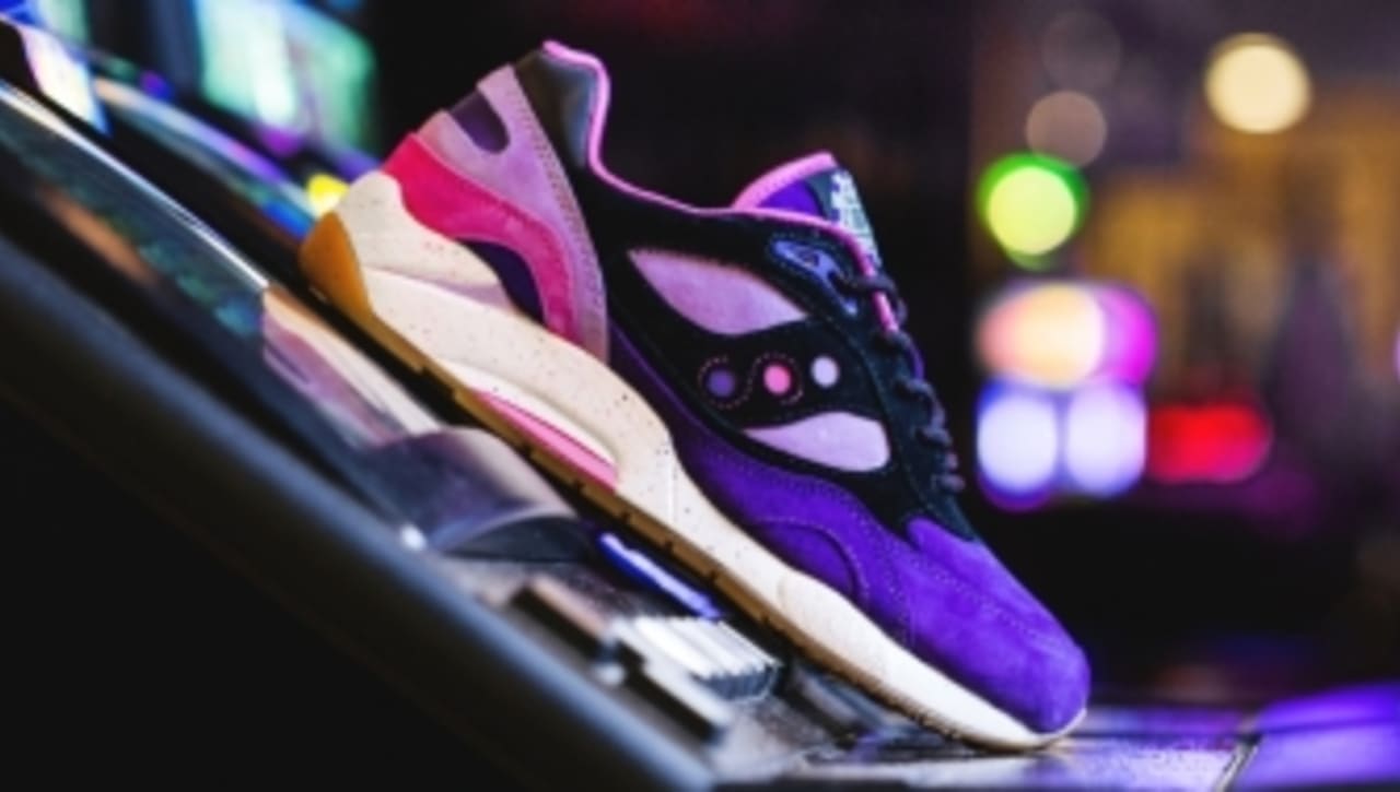 saucony purple sneakers