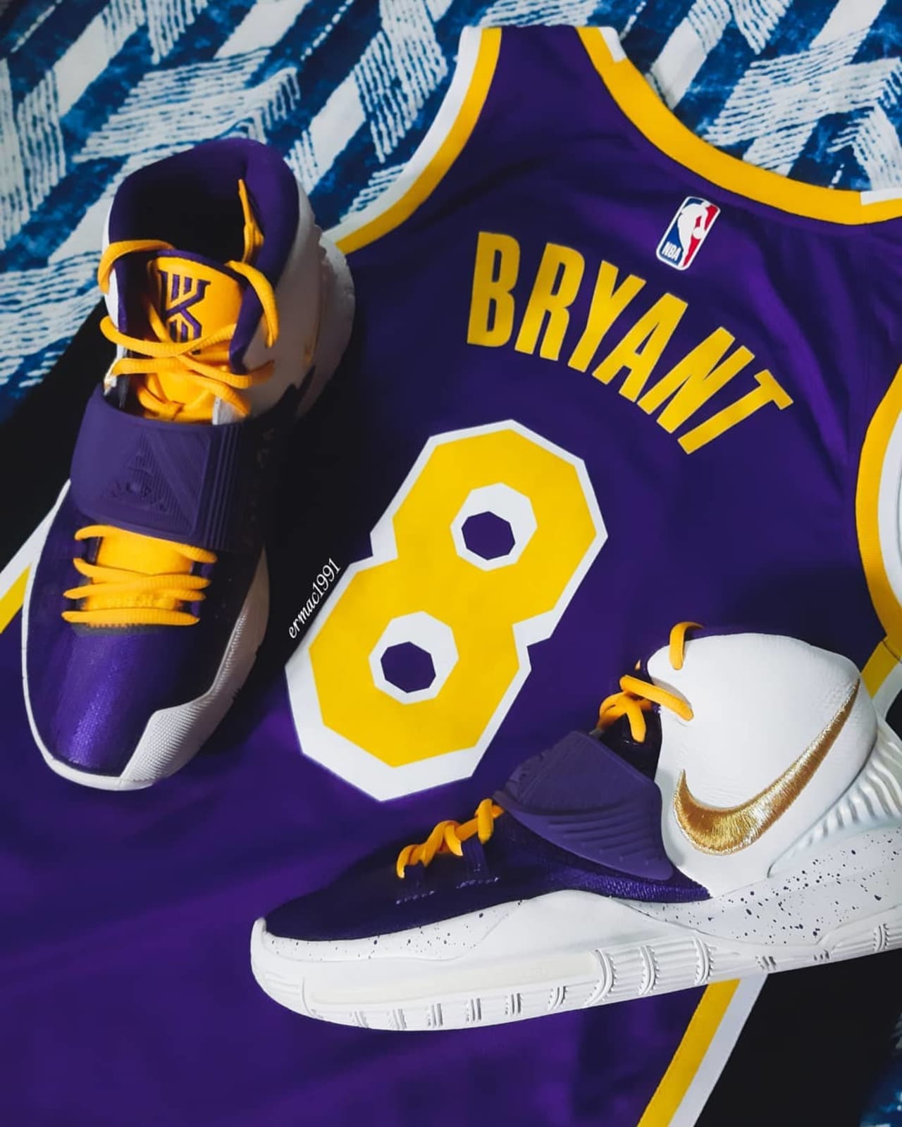 Nike kyrie 6 custom discount