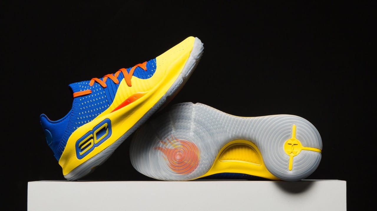 Under Armour Curry 4 Low 'Yellow/Blue' Release Date