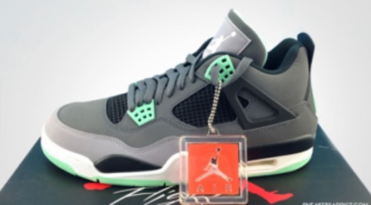 Jordan 4 - Green Glow New Images | Sole Collector