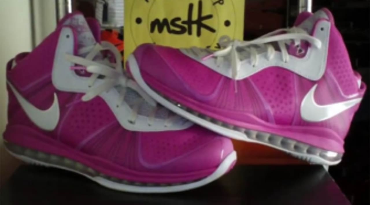 Nike Lebron 8 V 2 Breast Cancer Awareness Review By Mysoletokeep Sole Collector