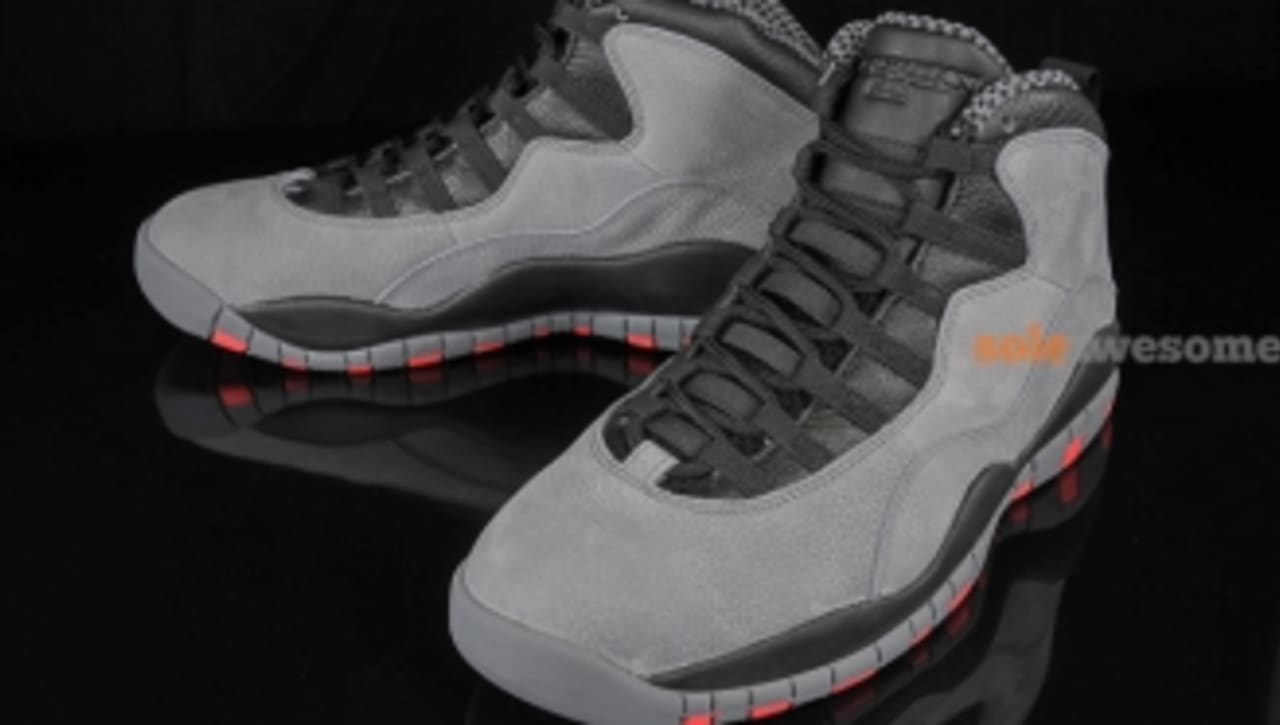 retro 10 grey infrared