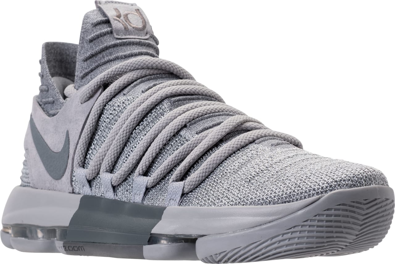 grey kevin durant shoes