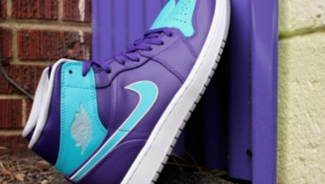 purple blue jordan 1