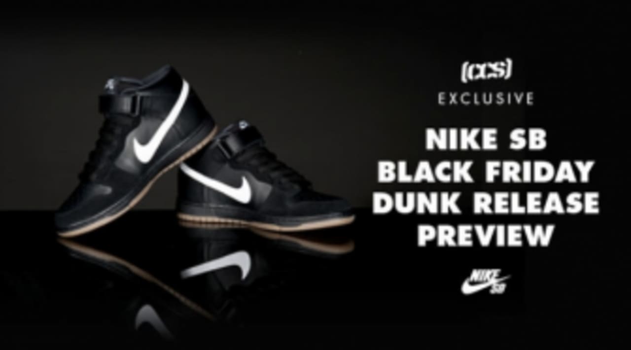 Nike SB Dunk Mid Pro - CCS Black Friday 