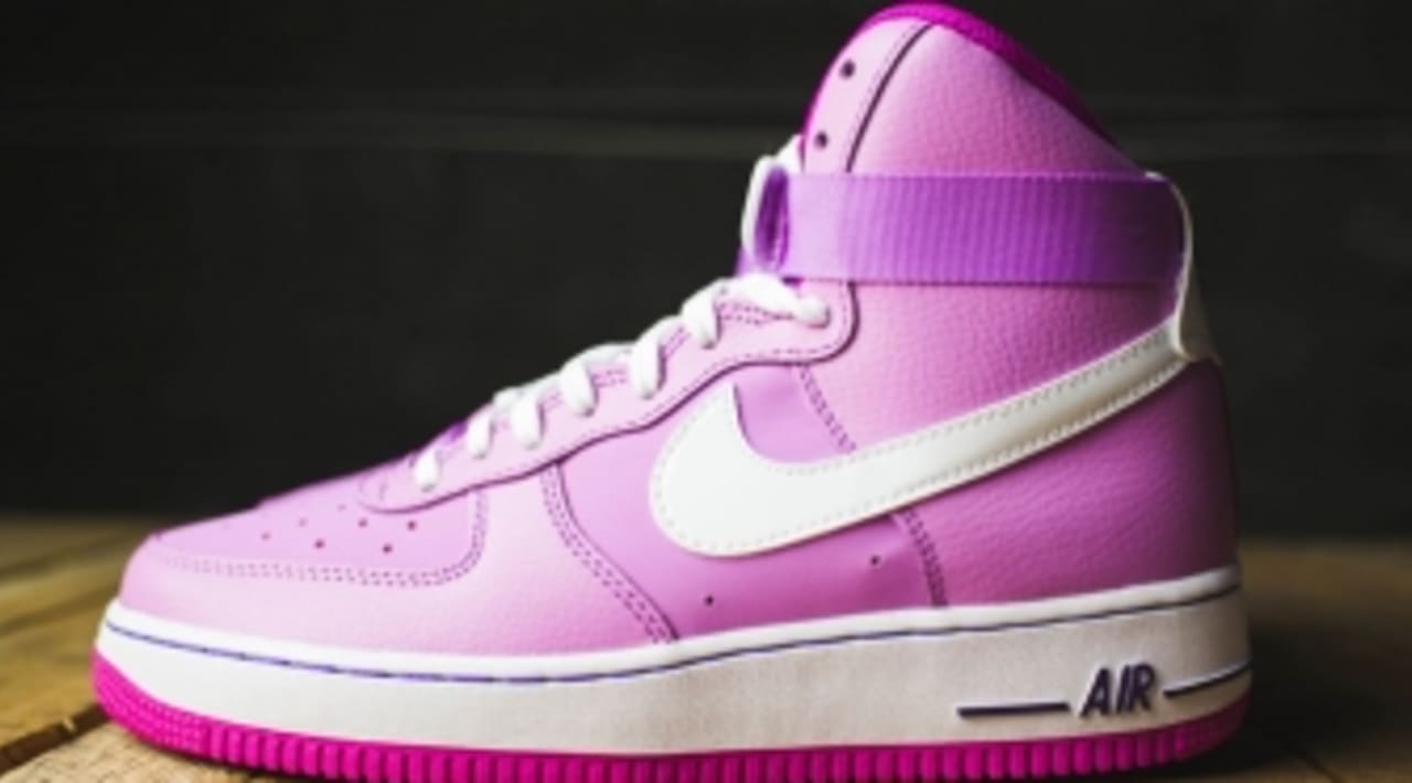 all pink air force 1 high top
