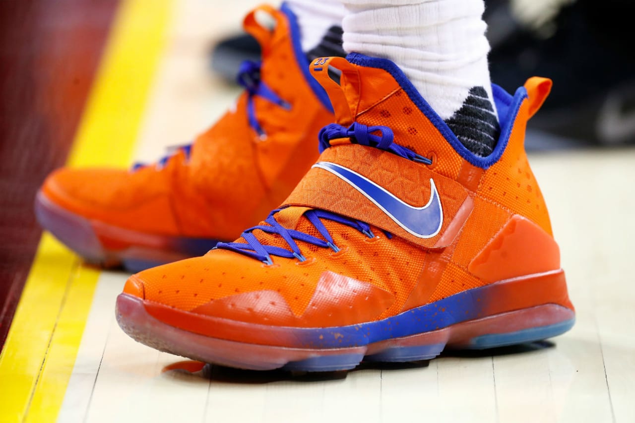 lebron 14 orange