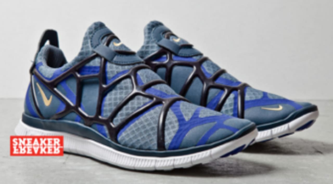 Nike Free Alt Closure Run Slate Armory Navy Sole Collector