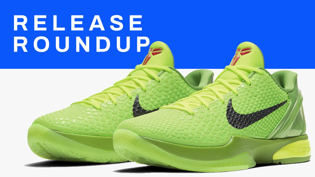 Grinch' Nike Kobe 6 Protro Releasing on Dec. 24