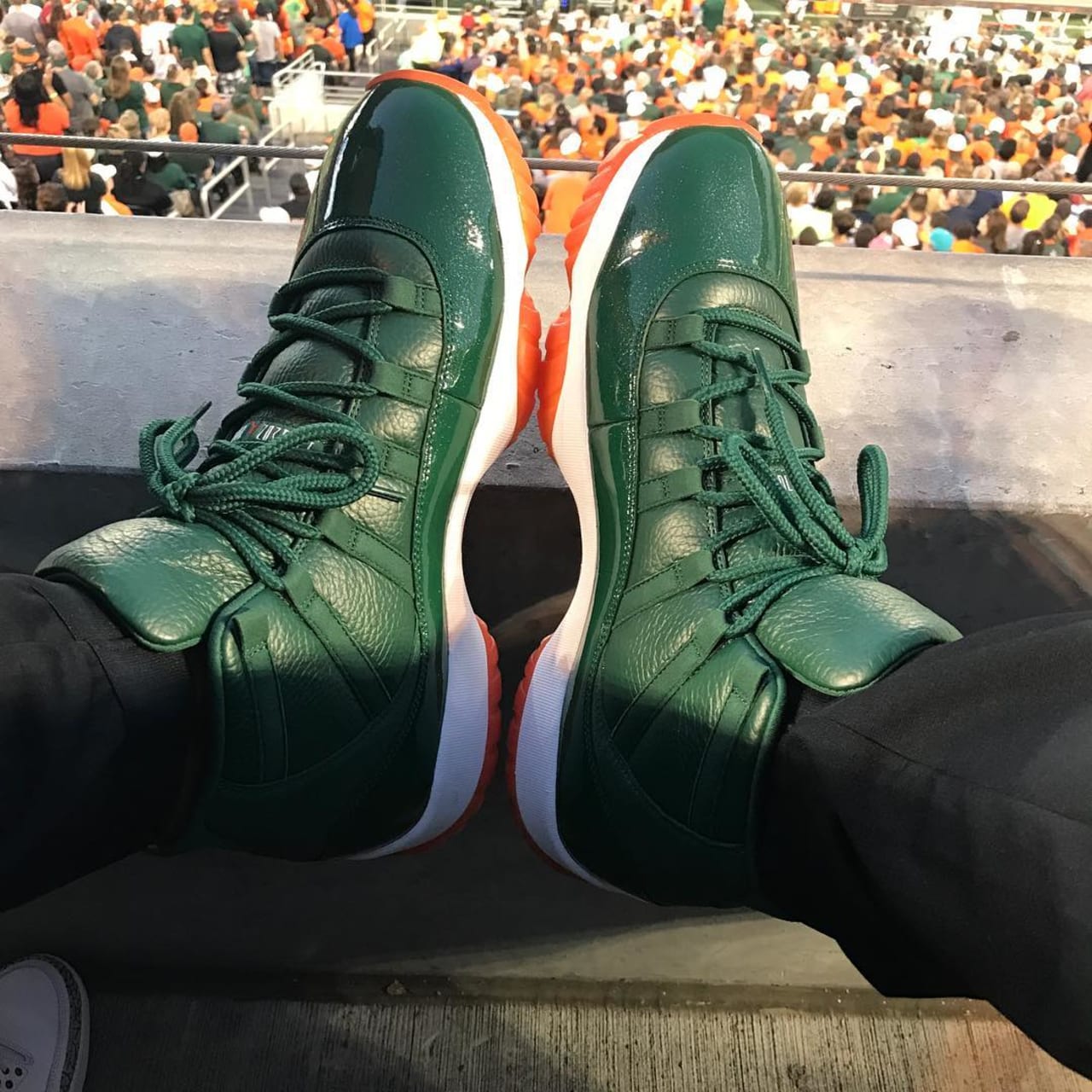 miami hurricanes jordan 11 for sale