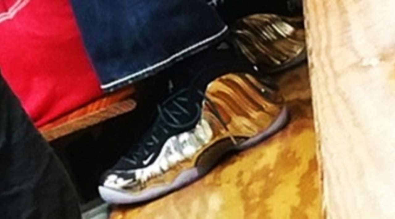 penny wearing foamposites