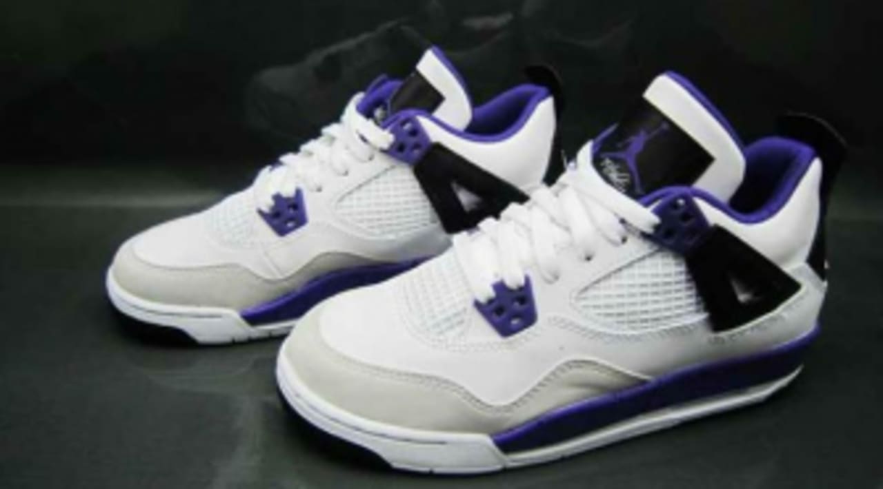 white purple 4s