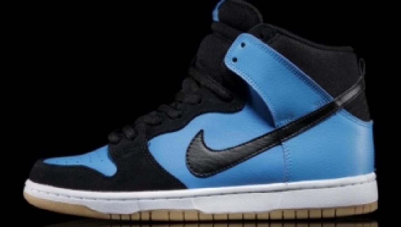 nike sb dunk high black gum