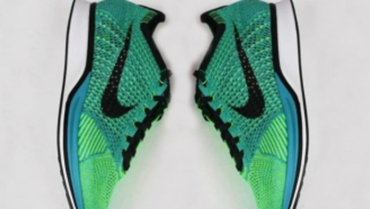 nike flyknit turquoise