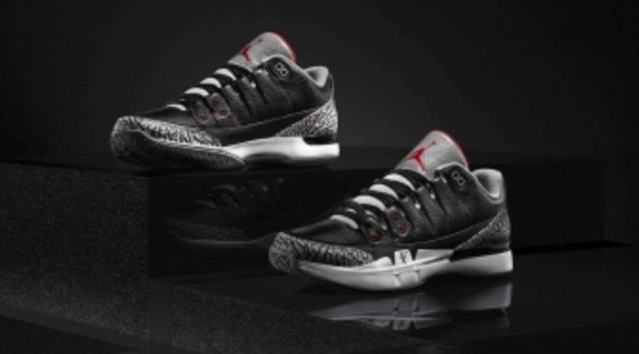How to Get the Nike Zoom Vapor Air Jordan 3 'Black Cement' at NikeLab |  Sole Collector