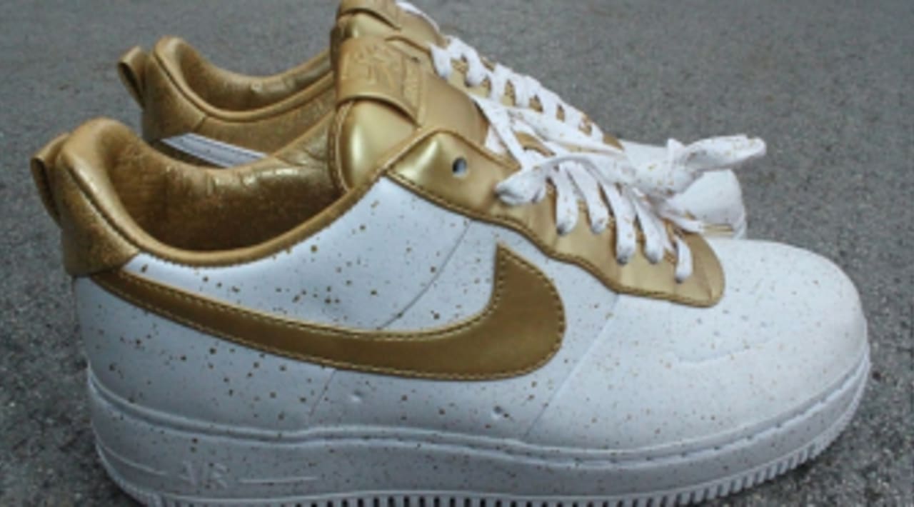 Nike Air Force 1 Low Supreme TZ - Gold 