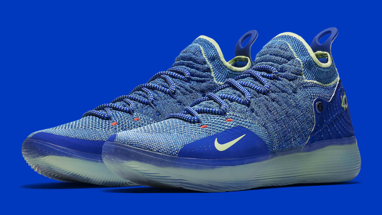 blue and yellow kd 11