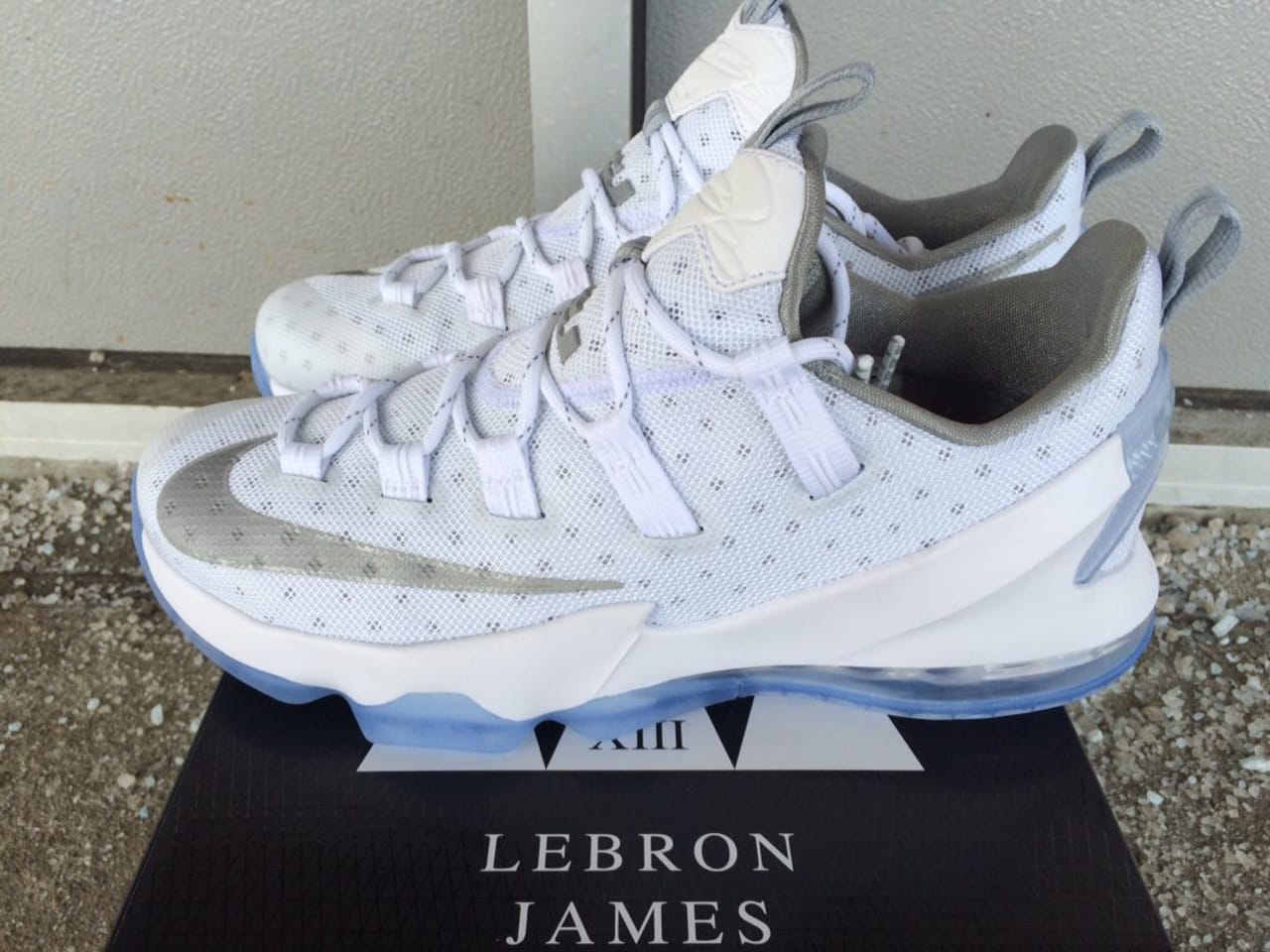 white low top lebrons