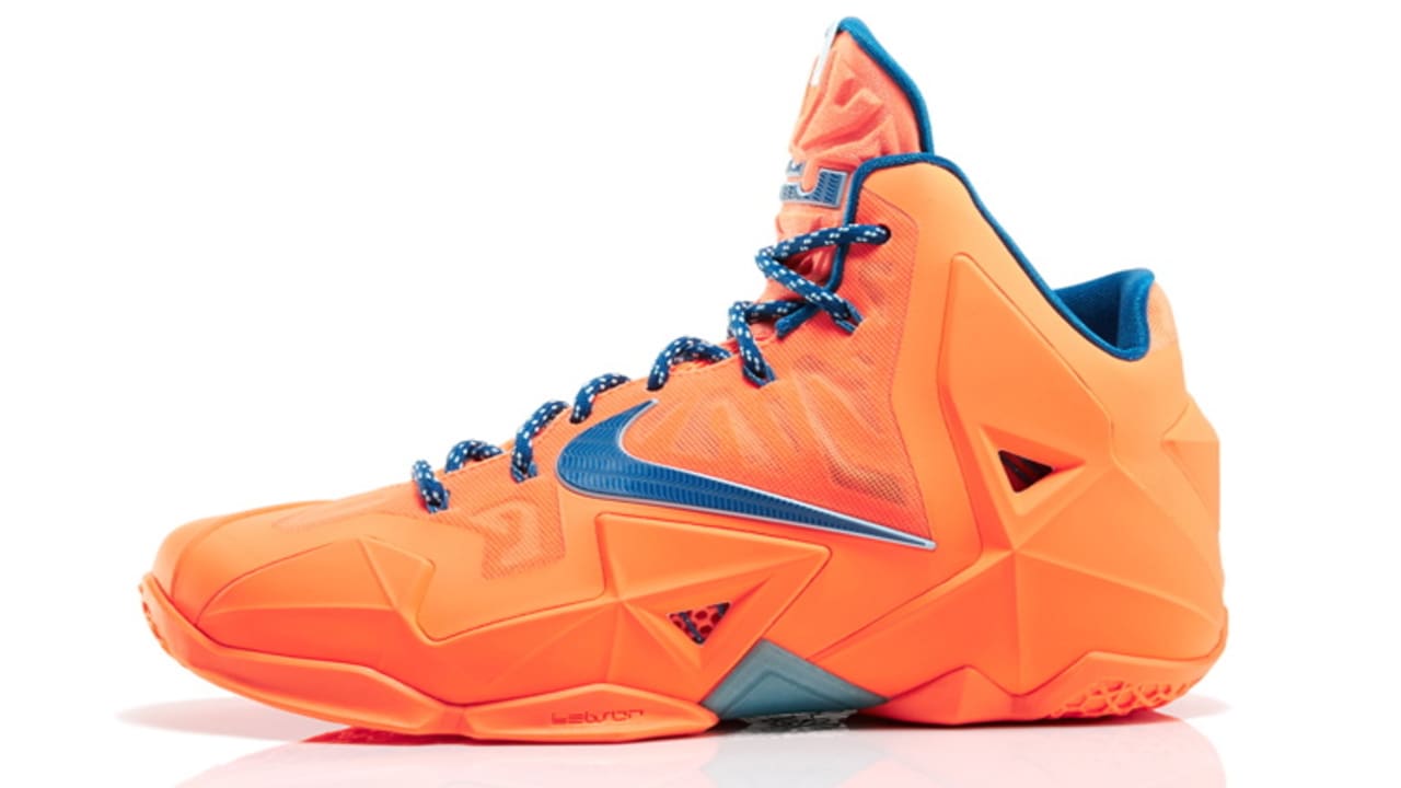 Atomic Orange' Covers the Nike LeBron 