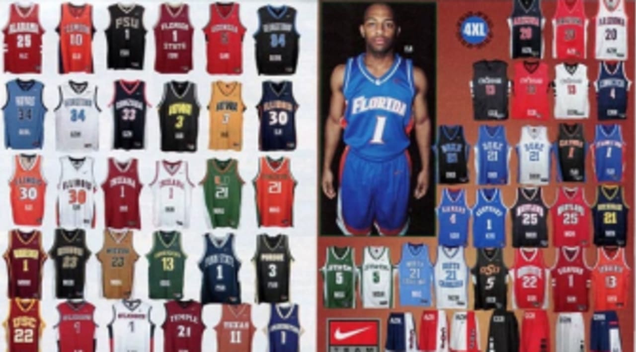 Eastbay Memory Lane 2002 Ncaa Basketball Uniforms Sole Collector