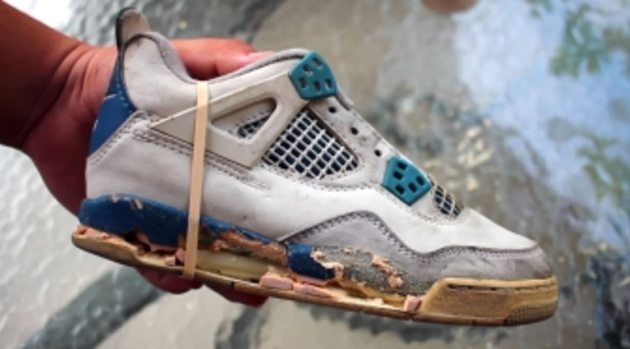 This Teenager Takes Trashed Sneakers 