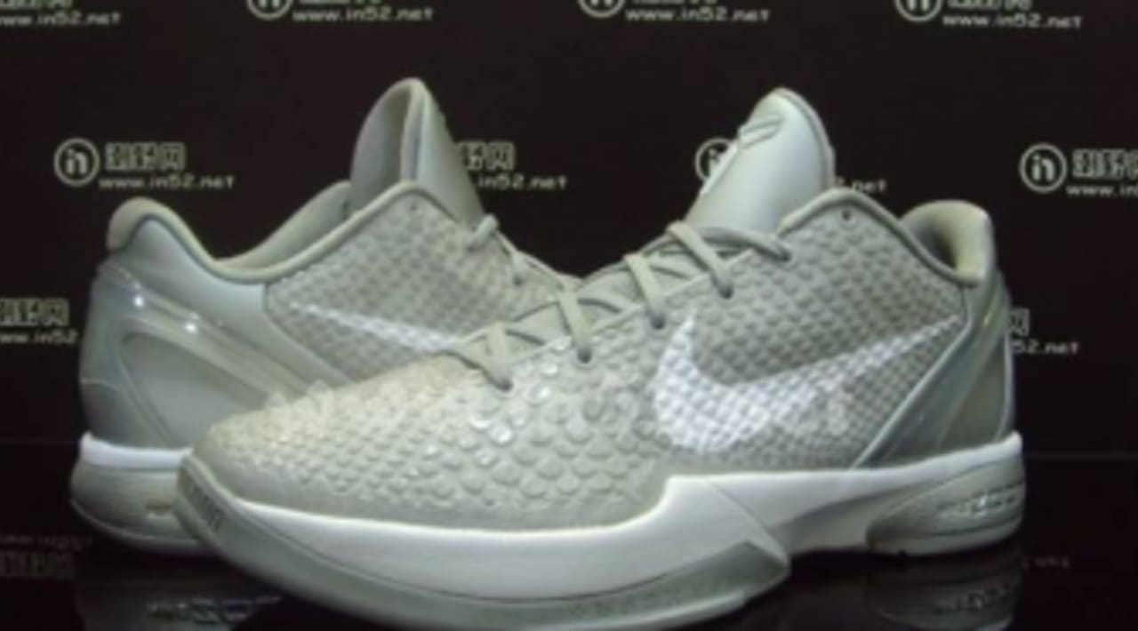 nike kobe 6 kids silver