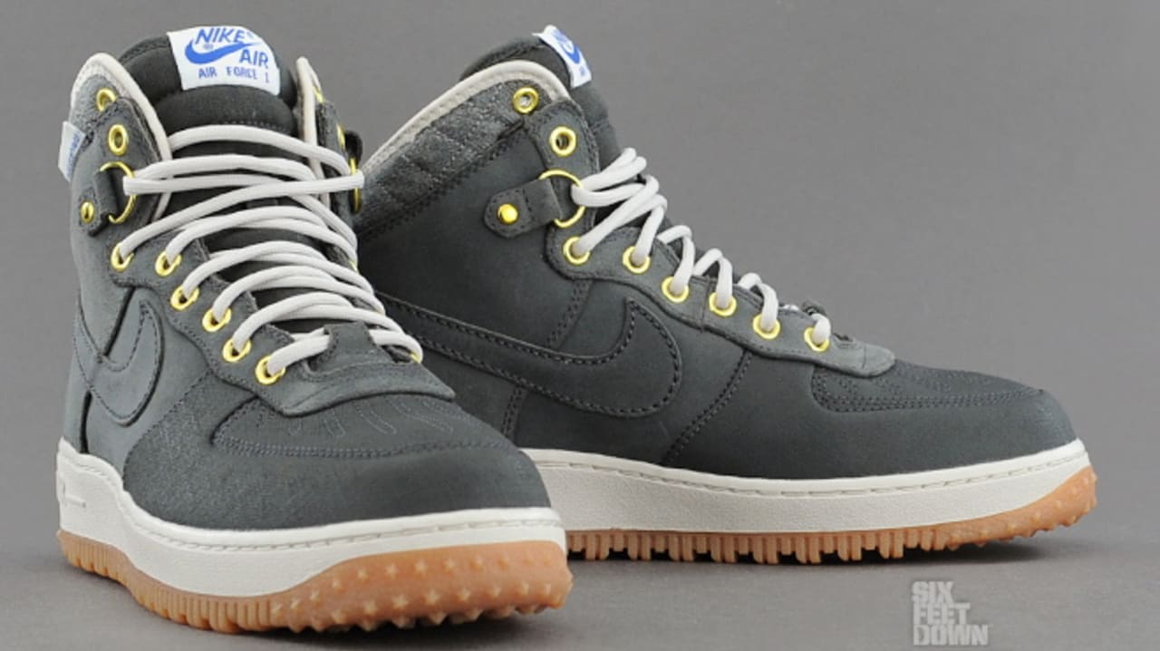 Nike Air Force 1 Duckboot - Anthracite 