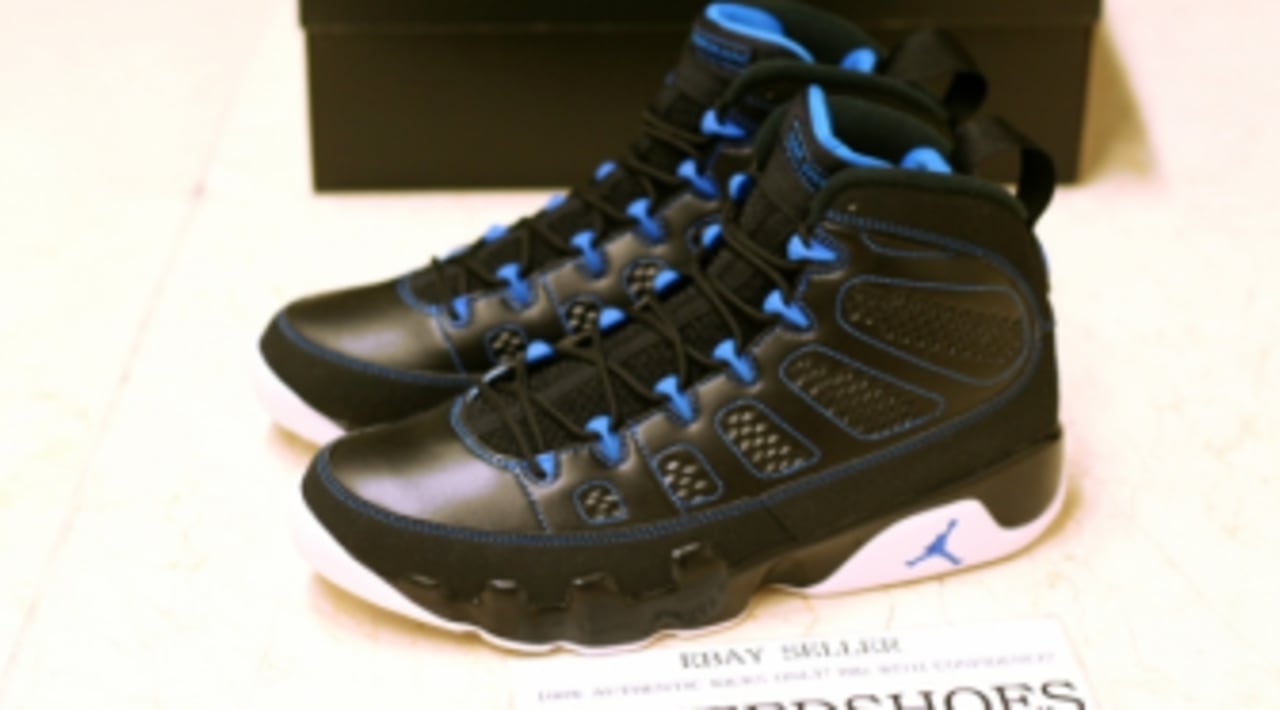 air jordan retro 9 black and blue