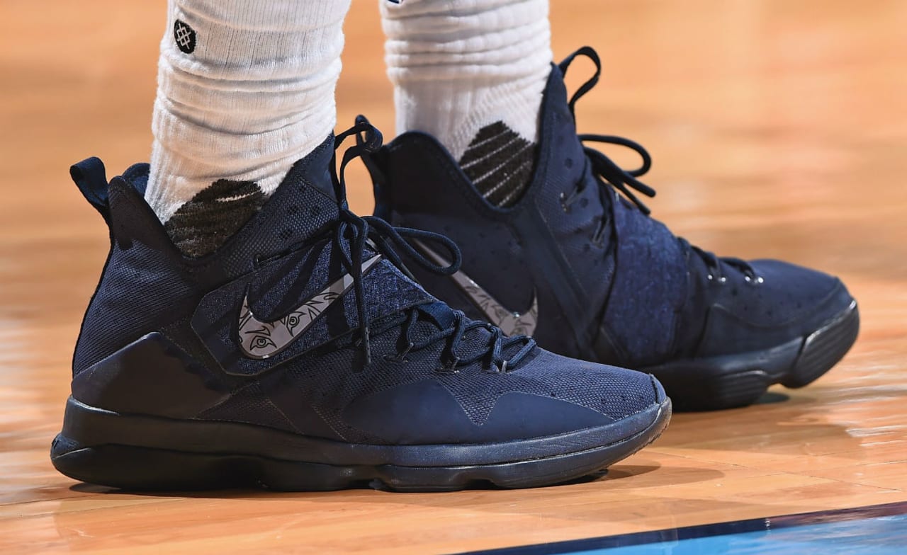 lebron 14 navy blue