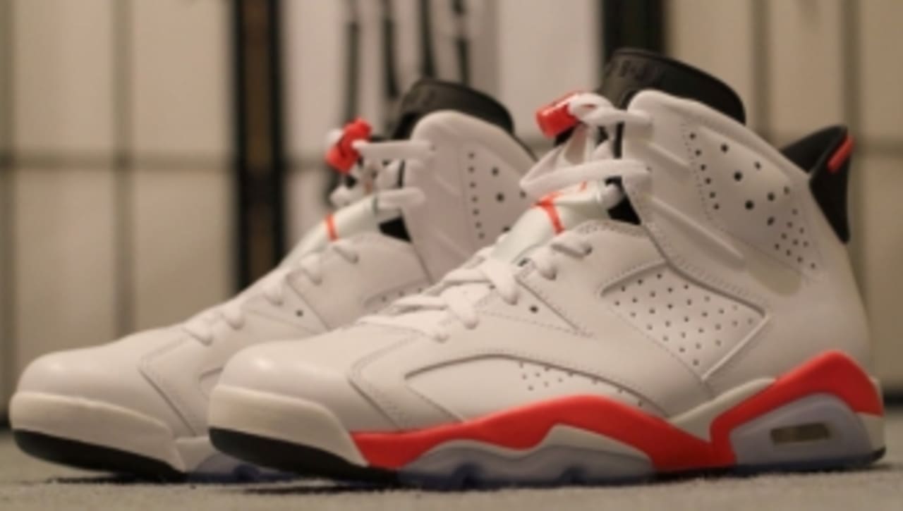 air jordan 6 retro white infrared