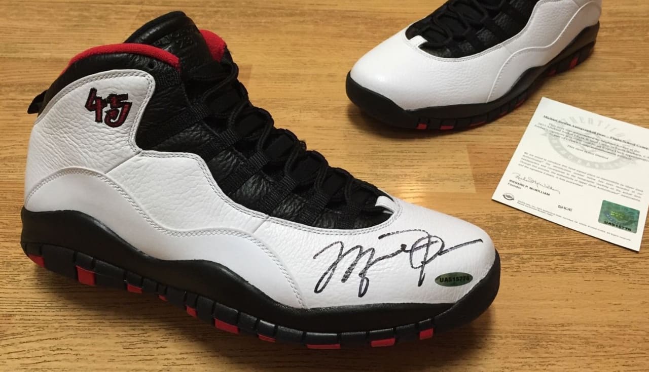 jordans signed