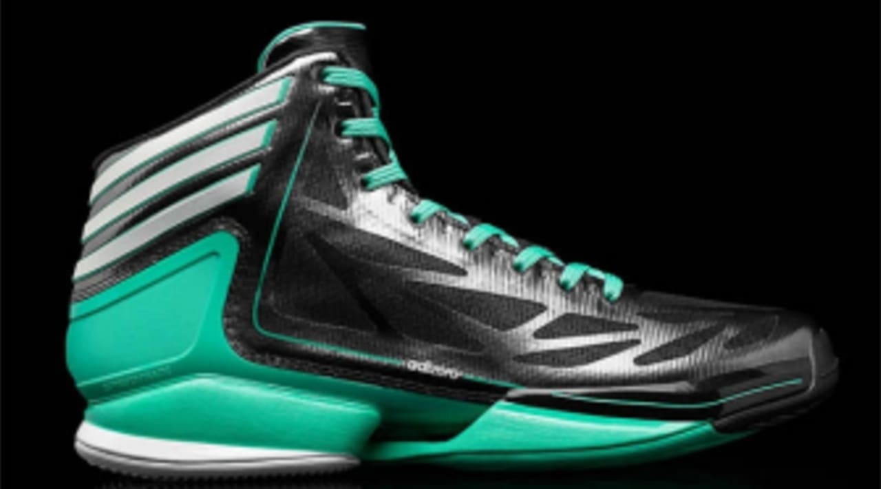 Adidas Adizero Crazy Light 2 Black Hyper Green Sole Collector